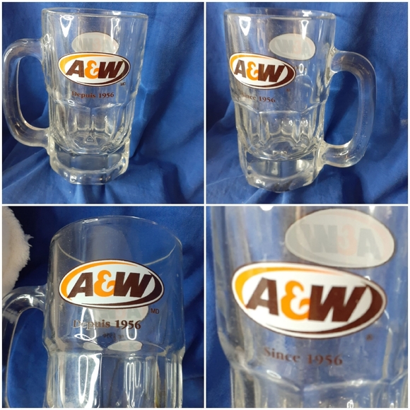 A & W "Since 1956" bilingual Libby 21 *5.75"* $12.50 Canada - Wide shipping - Picture 9 of 16